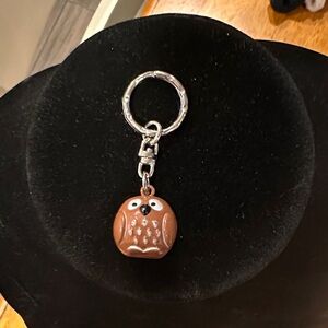 Brown Owl Keychain for purses, backpacks or key ring. It’s also a bell. Cute!!
